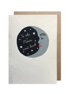 Moon Card from Rosie Wonders