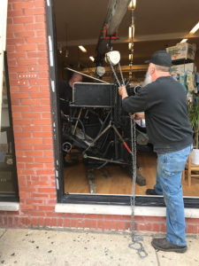 Steel Petal Press Car Accident into the storefront window