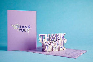 Floral Thank You Card from Lovepop
