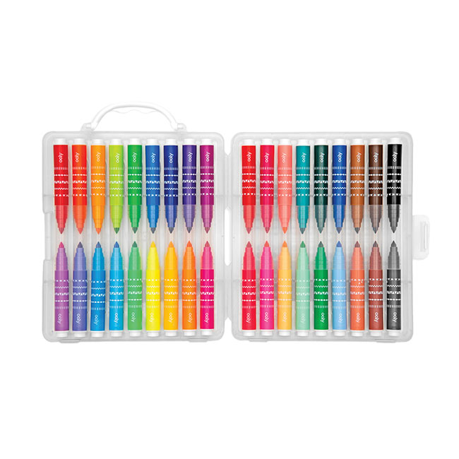 Double Up Washable Mini Double Ended Marker