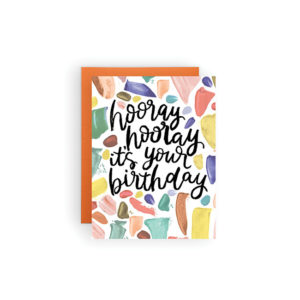 Hooray Hooray Birthday Card from The Paper Curator