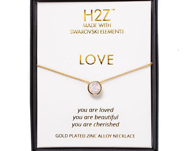 Love Gold Plated Necklace from Pavilion Gifts