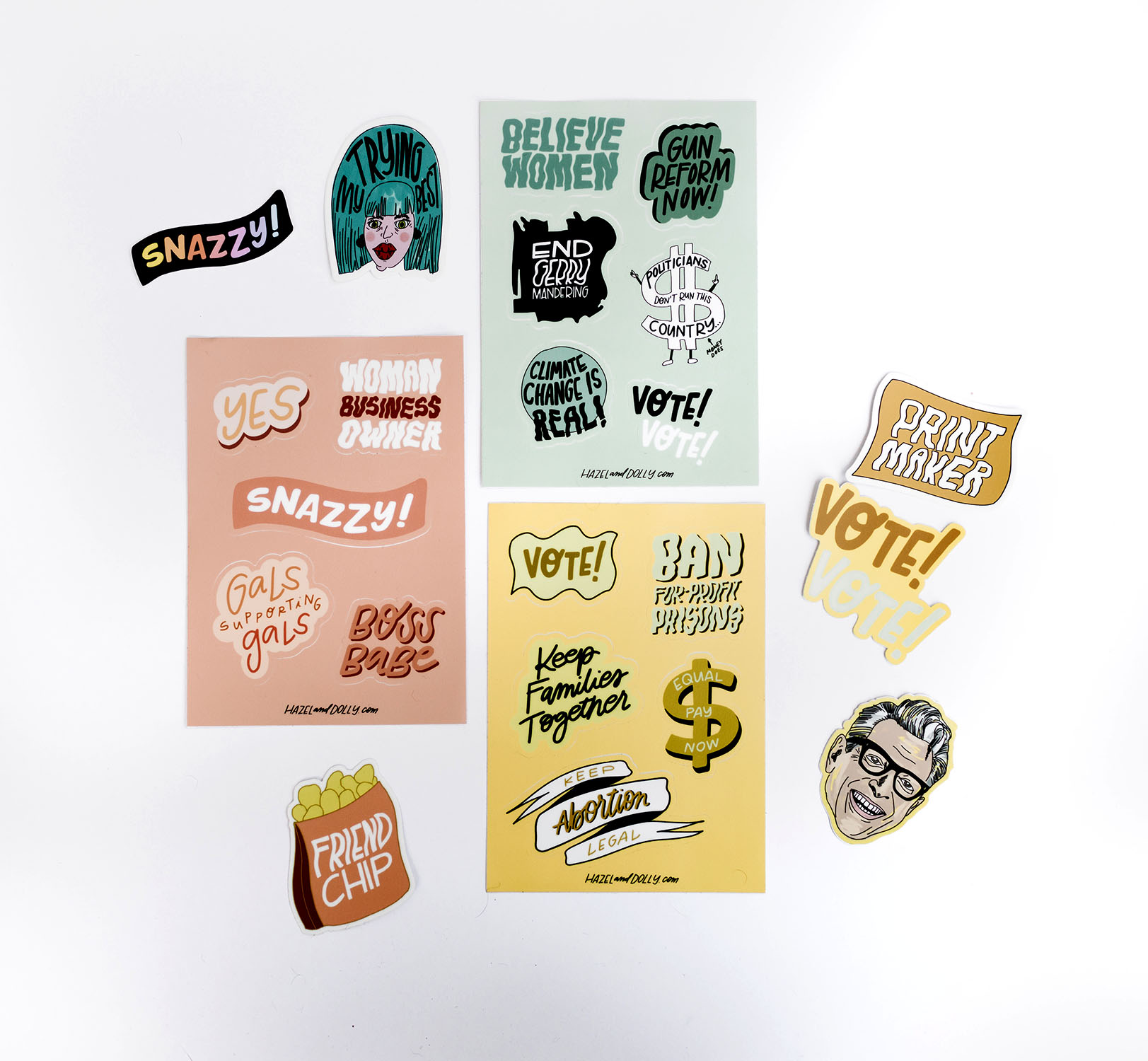 Sticker Sets 
															/ Hazel & Dolly							