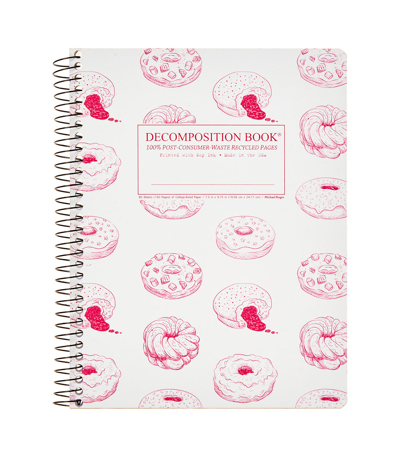 Donut Time Coil-bound Decomposition Book 
															/ Great Arrow Graphics							