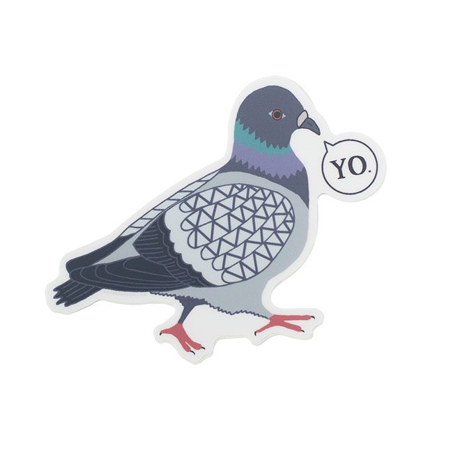 Pigeon Sticker 
															/ exit343design							