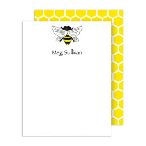 Queen Bee Flat Note by Kelly Hughes Designs from PrintsWell.