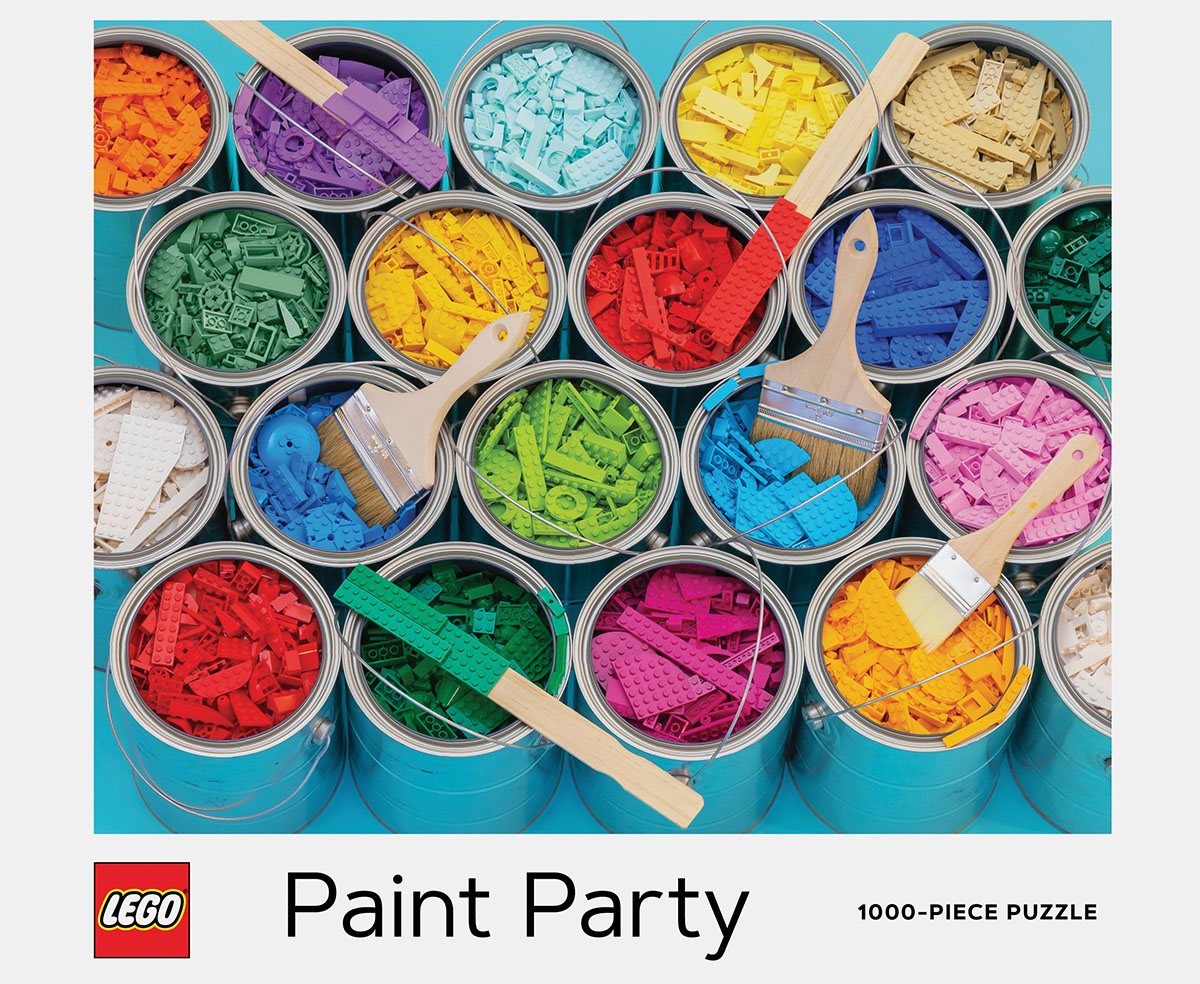 Lego Paint Party Puzzle 
															/ Chronicle Books							