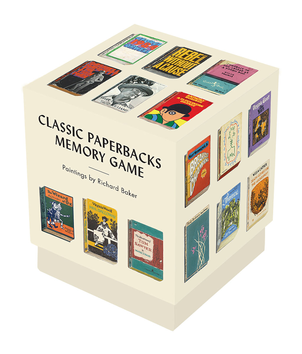 Classic Paperbacks Memory Game 
															/ Princeton Architectural Press							