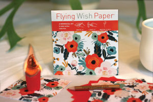 Orange Blossoms Wishing Activity Kit from Flying Wish Papers
