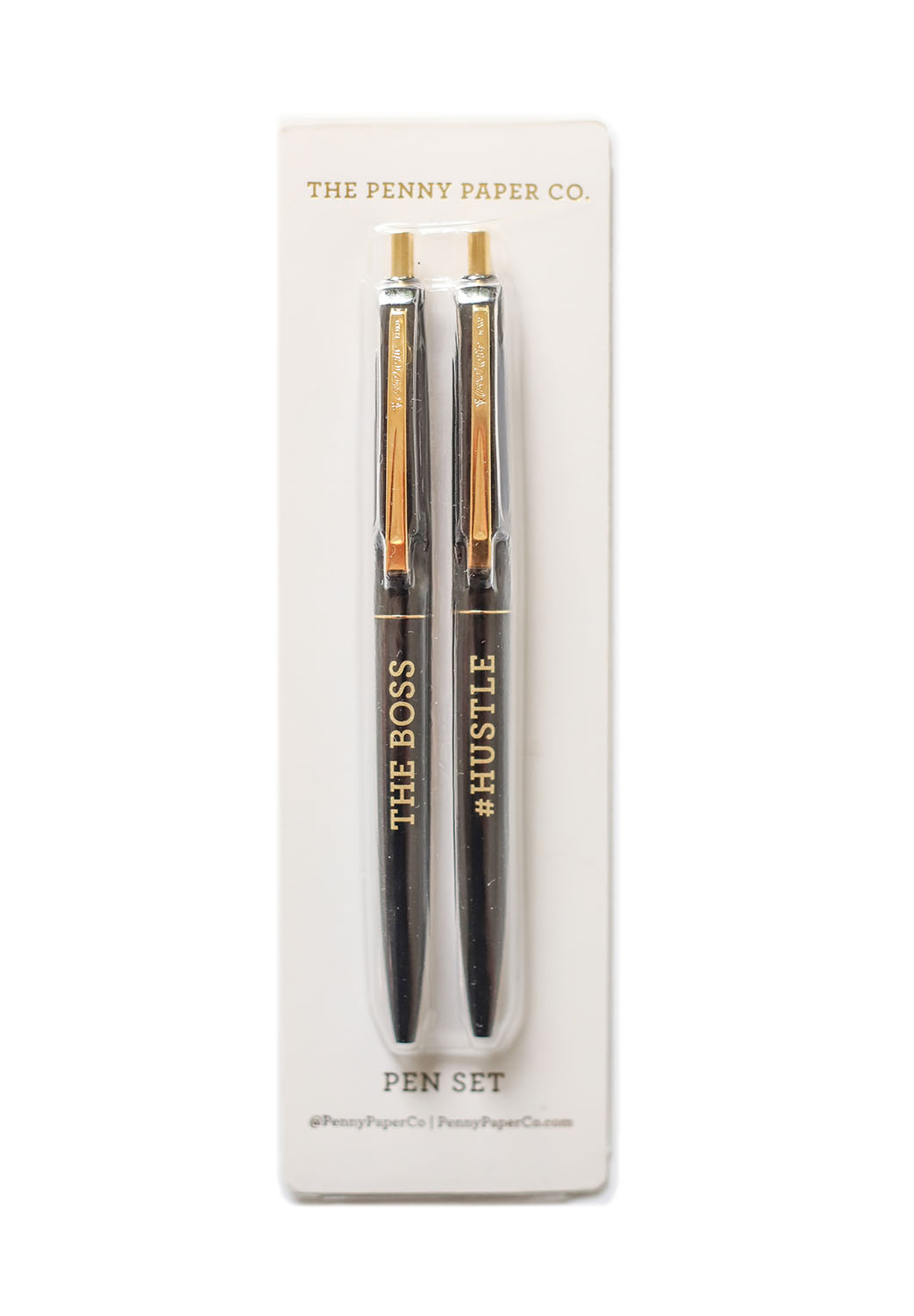 #Hustle and The Boss Pen Set 
															/ The Penny Paper Co.							