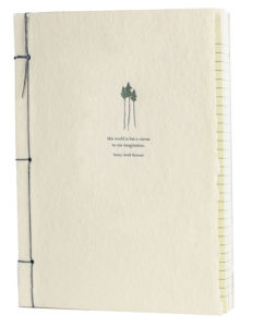 Thoreau Hand-bound Journal from Oblation Papers & Press.