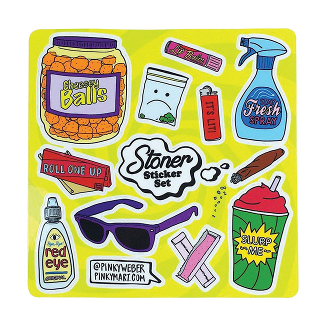 Stoner Sticker Set