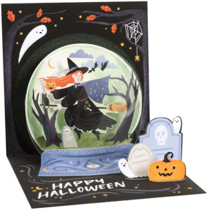Halloween Crystal Ball Pop-up Card from Up With Paper