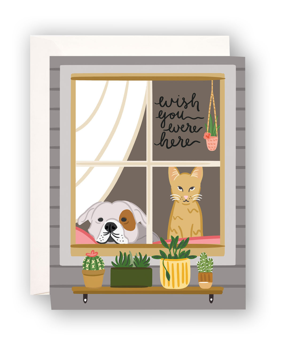 Pets Greeting Card 
															/ Bloomwolf Studio							