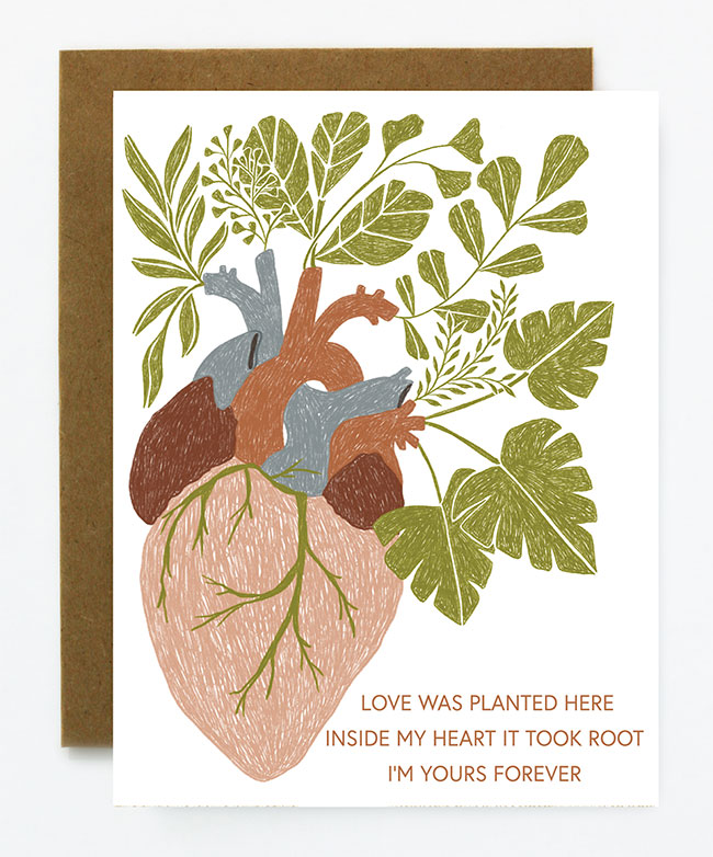 Valentine's Card 
															/ Quiet Lines Designs							