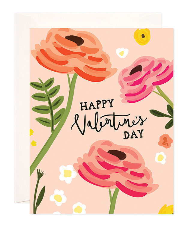 Happy Valentine's Day Card 
															/ Bloomwolf Studio							