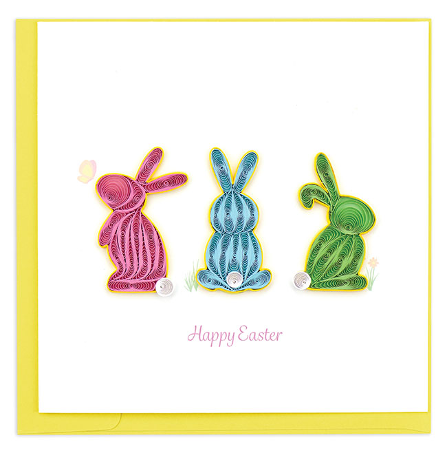 Happy Easter Card 
															/ Quilling Card							