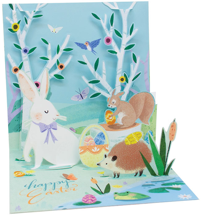 Forest Easter Card 
															/ Up With Paper							
