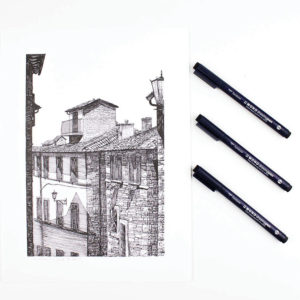 Mono Drawing Pens, water-based pigment ink drawing pens, from Tombow