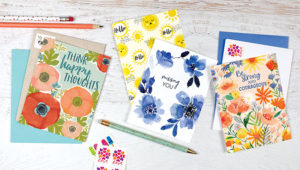 Encouragement Greeting Card line from Gina B Designs