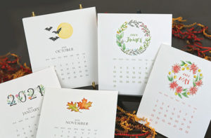 PrintsWell Desk Calendars