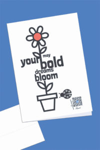 Bold Dreams Card from Smile Songs