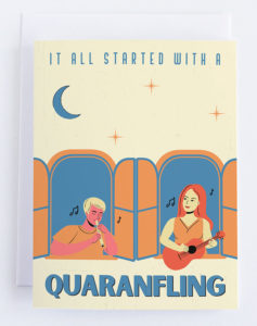 Quaranfling Card from Card Craft