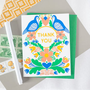 Thank You Card from exit343design