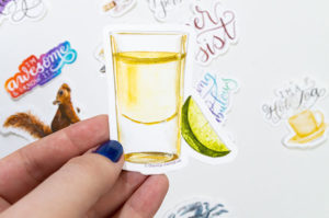 Drink Art Prints from CharmCat Creative