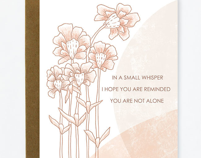 Greeting Card from Quiet Lines Design