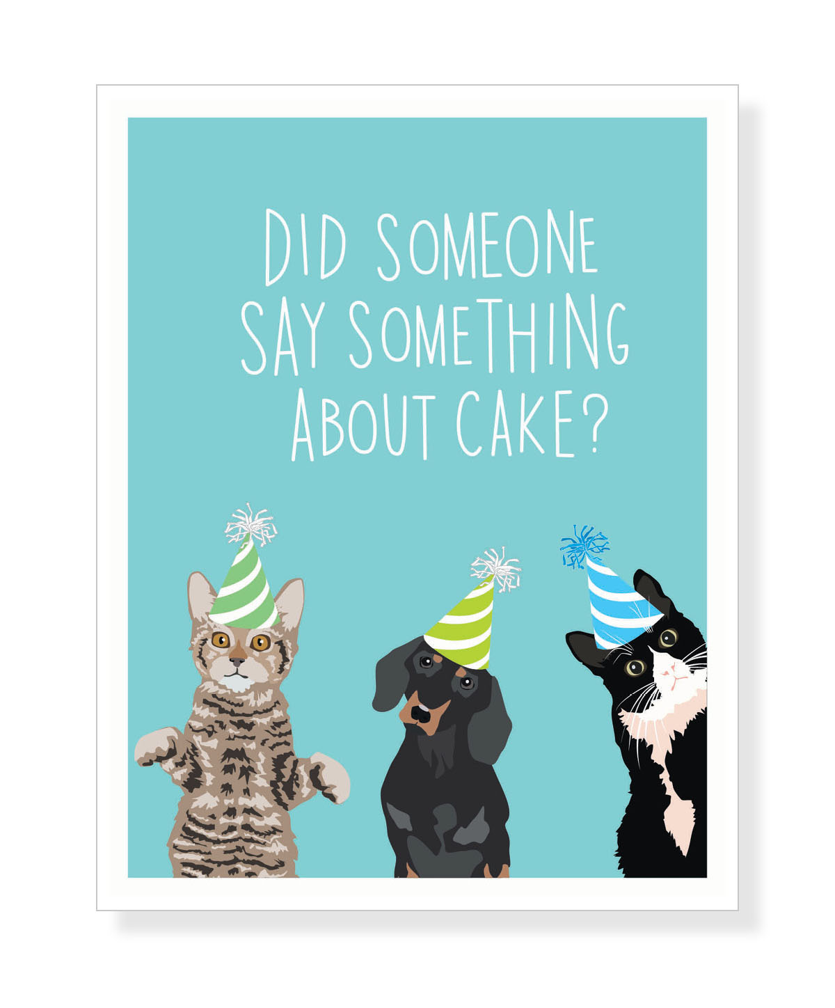 Something About Cake Birthday Card 
															/ Apartment 2 Cards							