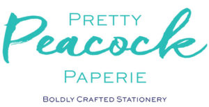 Pretty Peacock Paperie logo