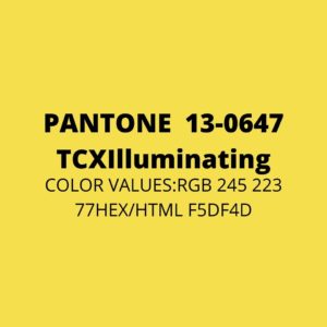 PANTONE 13-0647 TCXIlluminating