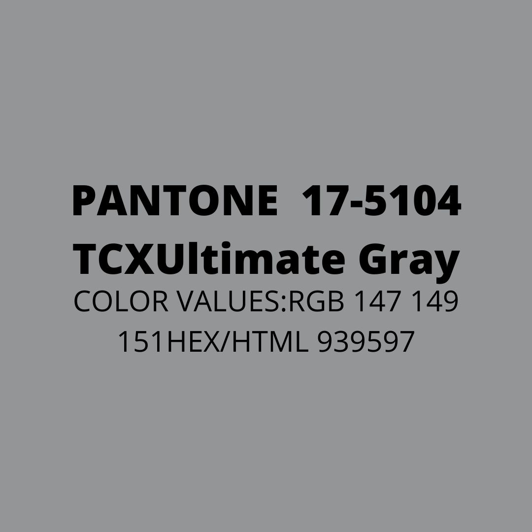 Xu hướng màu 2021: Ultimate Gray