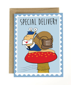 Snail Mail Card from The Imagination Spot