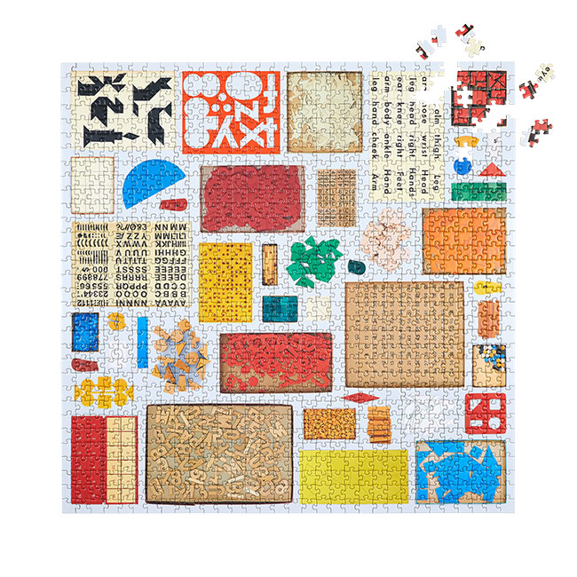 Found Things Puzzle 
															/ Four Point Puzzles through Shoppe Object							