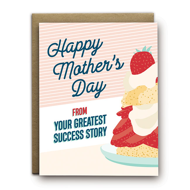 Mother's Day Greatest Success Story Card