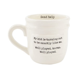 Send Help Mug from Mud Pie