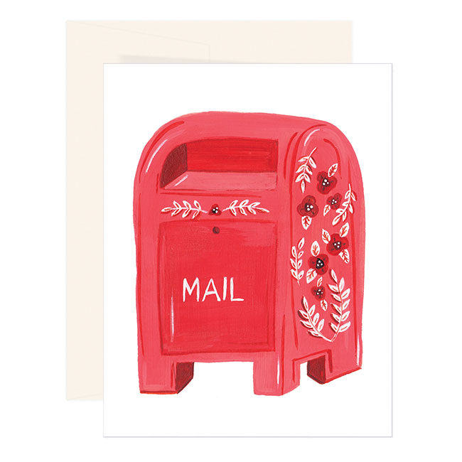 Folk Mail Box Card 
															/ Paige & Willow							