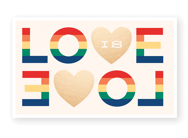 Love is Love Sticker 
															/ 2021 Co.							