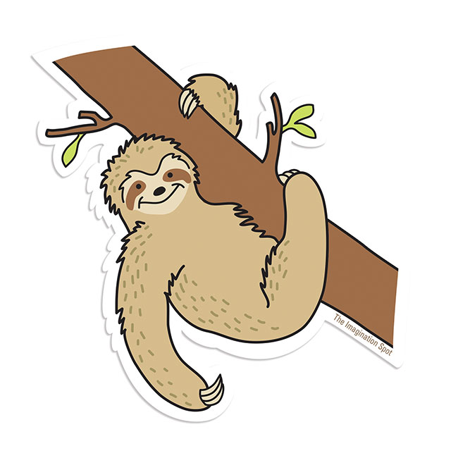 Sloth Sticker 
															/ The Imagination Spot							