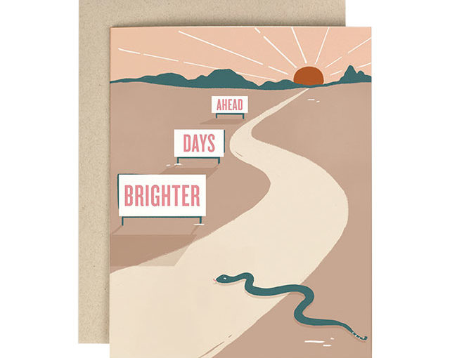Brighter Days Ahead Card from Amy Heitman