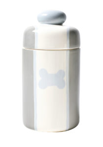 Ceramic Dog Bone Canister from Coton Colors by Laura Johnson