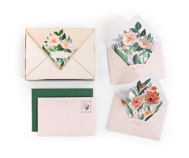 Floral Envelope 
															/ UWP LUXE							