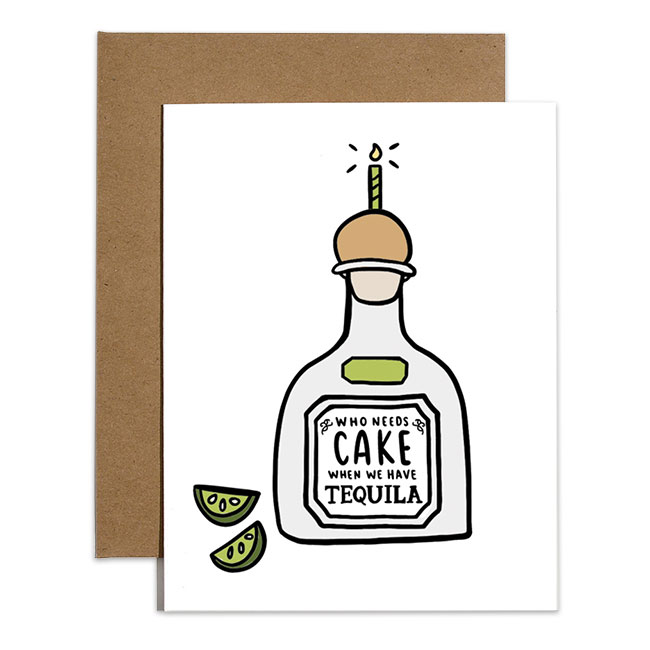 Tequila Card 
															/ Brittany Paige							