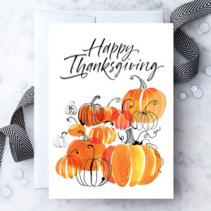 Happy Thanksgiving Card from Design With Heart