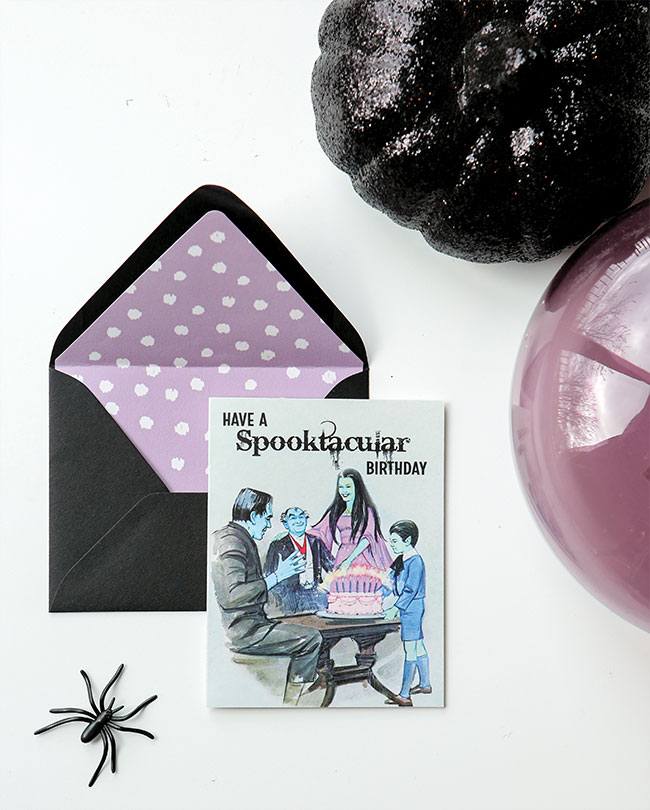 Spooktacular Birthday Card 
															/ Mod Lounge Paper Co.							