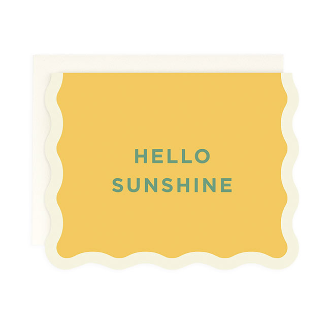 Hello Sunshine Greeting Card 
															/ Amy Heitman							