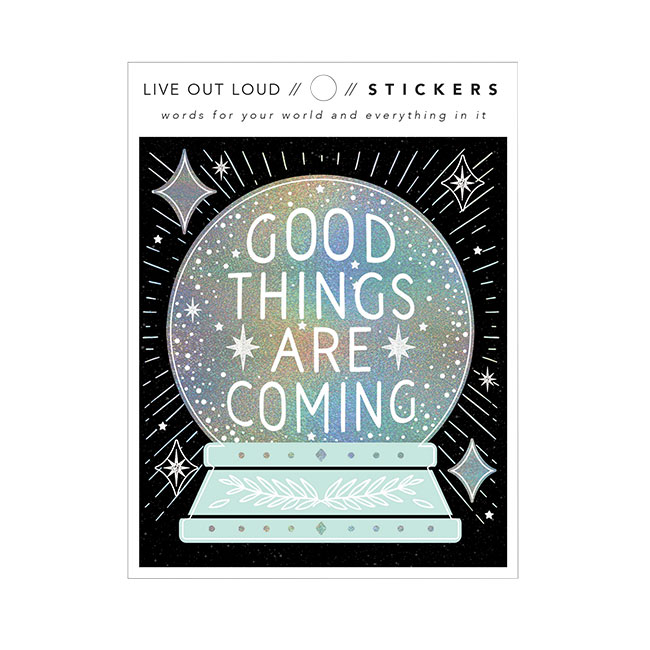 Good Things are Coming Sticker 
															/ Compendium							