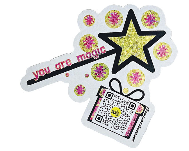 Singing Magical Sticker 
															/ Smile Songs							